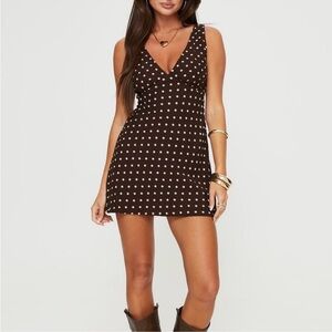 Princess Polly Black and White Mini Dress